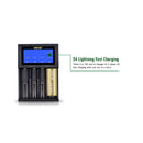 Golisi I4 2.0A Intelligent Lcd Charger Intelligent Fast Battery Charger For