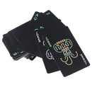 Black Luminous Fluorescent Poker Cards Playing Card Glow In The Dark 3C