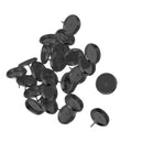 48pcs Brass Metal Round Stud Earring