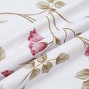 Pastoral Round Table Cloth PVC Plastic Table Cover Flowers Printed tableclo