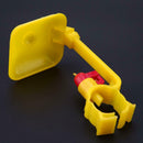 10pcs Poultry Hanging Cup Drinking Fountains Birds Water Bowl Nipple Red A