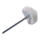 21mm Dia Cotton Polishing Metal Shank Brush Wheel 20 Pcs H4G9