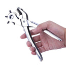 9 inch Multifunctional Punch Heavy Duty Revolving Belt Holes Hand Pliers