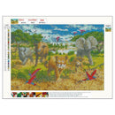 5D DIY Full Drill Diamond Painting Animal Cross Stitch Embroidery Craft Kit