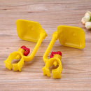 10pcs Poultry Hanging Cup Drinking Fountains Birds Water Bowl Nipple Red A