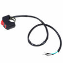 Motorcycle Handlebar Headlight Fog Spot Light Waterproof On Off Switch Bla WJR