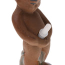 Artificial Hidden Cave Ornament Aquarium Fish Tank Decoration Little Boy - S