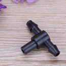 50pcs/pack 1/4Inch Barb Tee Connector for Micro Sprinkler Garden Irrigation