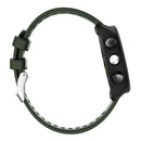 Silicone Wristband Replacement Strap for Garmin Accessories (Army Green)