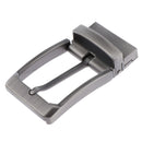 3pack Reversible Alloy Belt Buckle Replacement Rectangular Single Pin Buckle