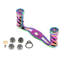 Full Metal Fishing Reel Handle Knob Left / Right Hand Interchangeable DIY For