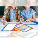 10Pcs Dry Erase File Folder Document Bag For Reusable Writing And Wiping Bags