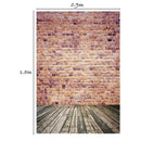 Background Art Cloth Red Bricks Wall Studio Prop Photography Backdrop Decor