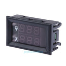 0.28" DC 100V 10A Voltmeter Ammeter Dual Color 3-digits Display Volt Amp Meter