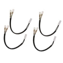 For Yamaha R1 R6 FZ Turn Signal Wiring Harness Connectors Adapter Plug 4pcs