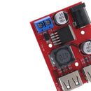 9/12/24/36V 3A 5V Dual USB Step down Converter Charger Module For Power Sup-OZ
