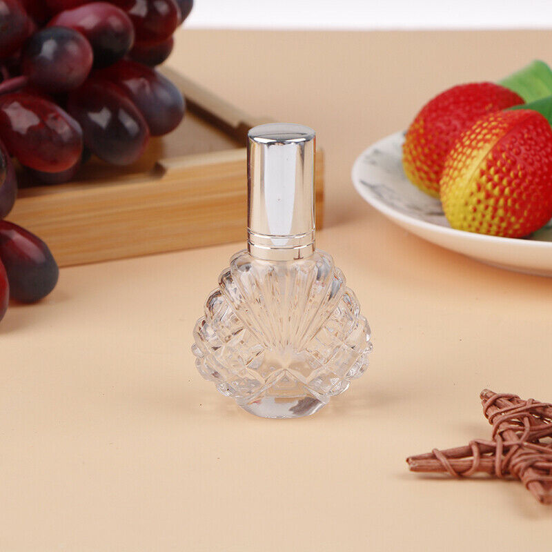 15ML Mini Empty Glass Bottle Spray Perfume Cologne Refillable Travel Organize Hn