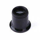 10X Plastic Monocular Glass Magnifier Watch Jewelry Repair Tools Loupe Lens