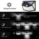 212LED Solar Motion Sensor Wall Light IP65 3 Modes Garden Porch Courtyard Lamp