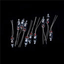 10 x Glass 5mm Mercury Switch Angle Tilt Switch Switches New fs