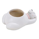 Polar Bear Shape Succulent Plant Pot, Cactus Plant Flower Pot, Perfect for Desk