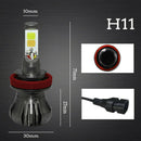1x Two-Color H8/H9/H11 Lamps Constantly Bright Rapid Blinking Car Led F VKU