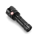 Portable Outdoor Camping Hiking Flashlight USB Chargeable Super Bright Q2V2