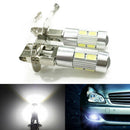 2PCS Beam Bulb Car Driving Fog Light White 12V H3 10-SMD 5630 LED Light ^