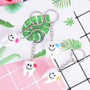 2x Simulation tooth pendant keychain small promotional gifts Dental Hospitals ME