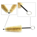 2pcs Wind Instruments Trumpet Mouthpiece Cleaning Brush Flute Head Brushes