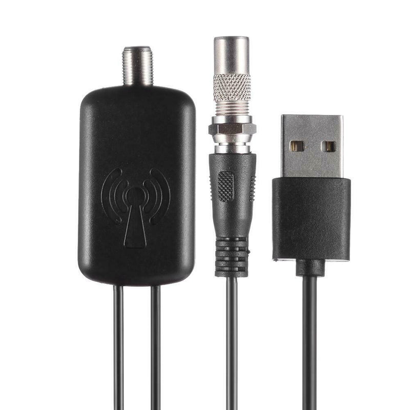 High Gain Low Noise HDTV Antenna Amplifier Signal Booster Antenna Adapter
