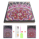 DIY Mandala Special Shaped Diamond Painting 50 Pages Sketchbook A5 Notebook