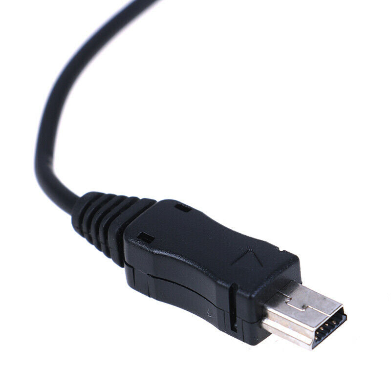 Mini USB Male to 3.5mm Jack Female Audio Cable Mic Adapter Headphone Earphone OZ