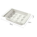 1*Refrigerator Food Egg Storage Box Rack Fridge Drawer 2020 Organizer M3Y3