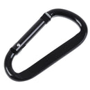 5PCS Strong Load-bearing D Carabiner Spring Snap Clip Hooks Belts Hook ClaspBX