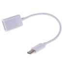 USB-C Android OTG Adapter Type-C Converter USB 3.1 Male To USB Female Ca FmTEUS