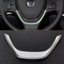 Chrome Steering Wheel Cover Trim fit for BMW 3 Series F30 318d 320d 1 Series F20