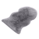 Faux Fur Sheepskin Rug 60 x 90 cm Faux Fleece Fluffy Area Rugs Anti-Skid Ca