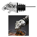 2pcs Animal Head-Wine Pourer Spout,Wine Bottle Stopper for Bar Tools