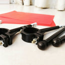 2x Universal Mini National Flags for Bike Scooter Motorcycle Handlebar