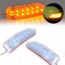 Auto Side Indicator Mirror Lamp Car Turn Soft Signal LED Light Waterproof  M&O