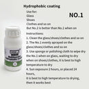 Coating Anti-fog Agent Car Glass Hydrophobic Waterproof Rainproof Cleaner 20ML