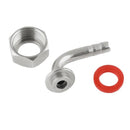 Draft Beer Faucet Connectors 90 degree Tailpiece Elbow + Hex Nut + Washer f