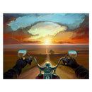 Motor 5D DIY Full Drill Diamond Painting Embroidery Kits Needlework Set Art