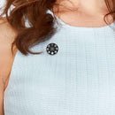 Creative Ferris Wheel Full Moon Star Brooch Badge Lapel Shirts Round Pins