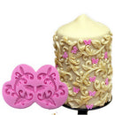 DIY Cake Border Silicone Mold Flower Vine Fondant Cake Decor Baking MouldOZ