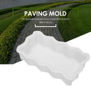 DIY Paving Mould Wave Border Reusable Garden Path Concrete Stone Road Molds