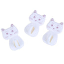 3pcs Self Adhesive Wall Decor Hooks Cute Cat Door Racks Hanger Towel Holder3C