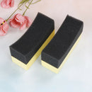2X auto car wheel waxing polishing compound washing sponge cleaning pad brush BX