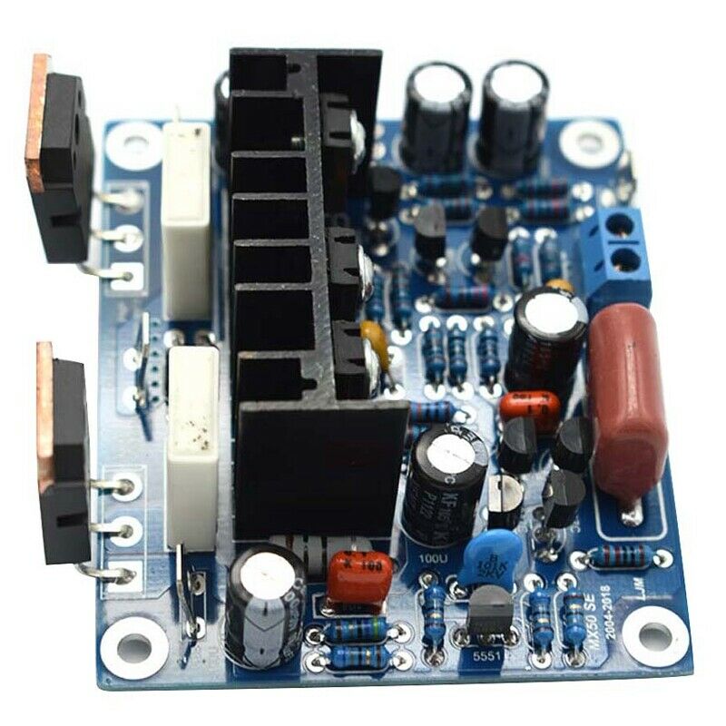 2Pcs HiFi MX50 SE 2.0 Dual Channel 100W + 100W Stereo Power Amplifier DIY K Z2U1